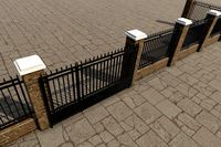 Modular Garden Railing Wall
