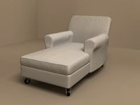 Nonnamaria couch by Flexform 3D Model