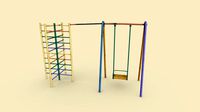 Old Climber with Swings | Game Assets