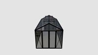 Greenhouse Poseidon 13800 Glass Black