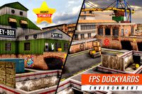 FPS Dockyard Environment - Mobile Game Optimized