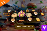 Cartoon Breakfast Pack