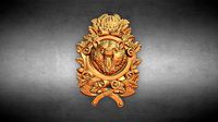 Viking Roaring Bear Wall Mounted
