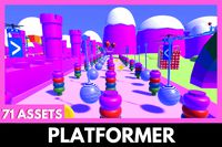 Platformer Pack - Low Poly Asset Pack by Ake