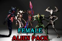 Female Alien Pack