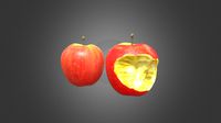 Apple A bite of apple