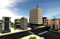 Low Poly City Environment And Building Assets