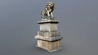 Japanese Animal Statue Scan 01