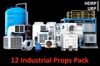 12 Industrial Props Pack