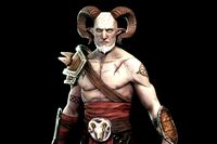Fantasy Satyr/Faun Warrior