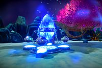 3D Mystical Floating Orb Island | Enchanting Low Poly Fantasy Asset Pack