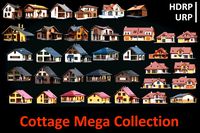 Lowpoly Cottage Mega Collection