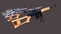 SVD Sniper Rifle Dragunov