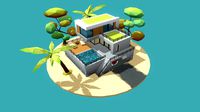 Pack Low Poly Beach Haus