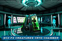 Sci-Fi Creatures Cryo Chamber Room