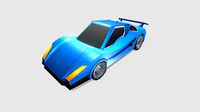 Low Poly Car - Lamborghini