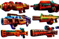 Ultimate Rifles and Si-Fi Launchers 17 Weapons Combo Pack