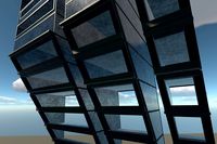OWA Extrusion Overhangs for Buildings: Cyberpunk, Sci-Fi, Futuristic, Modern