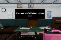 Vintage elementary class