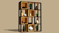 Modern Grid Shelving