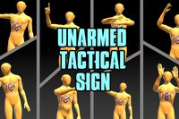 Unarmed Tactical Sign Anim Set