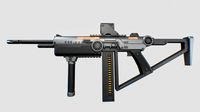 Sci fi elite rifle