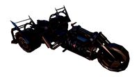 Low Polygon Art Steampunk Treble Bike