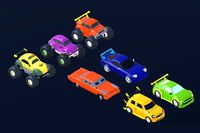 Tiny Low Poly Car Packs