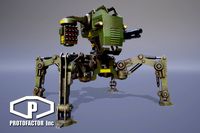 SCI FI: LIGHT QUADRUPED MECH