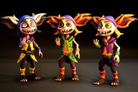 Stylized Forest Spirit man 01