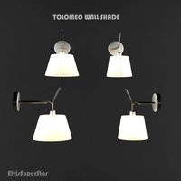 Artemide Tolomeo Wall Shade Fiber 3D Model