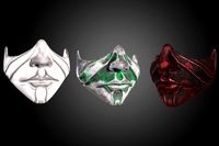 Mask Samurai Warrior