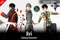 Fantasy Character - Rei (Magician)