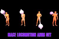 Mace Locomotion Anim Set