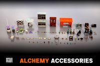 Medieval Alchemist Accessories
