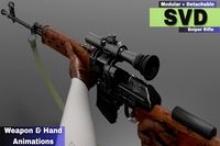 SVD Sniper Rifle (Fps - Tps)