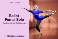 Ballet Female Solo Mocap Pack