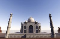 Taj Mahal precise model