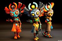 Stylized Female Druid 1