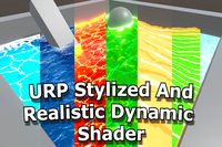 URP Stylized And Realistic Interactive Shader