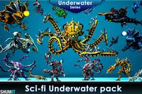 Sci-Fi Underwater Monsters pack