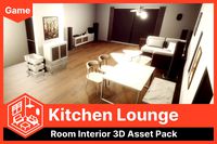 Living Kitchen Lounge (UModeler X)