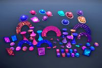 Animated Abstract Shader & Props