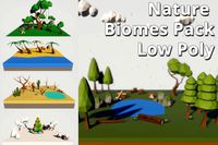 Nature Biomes Pack - Low Poly