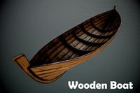 Wooden Boat Barque