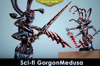 Sci-Fi Gorgon Medusa