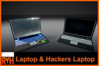Laptop & Hackers Laptop