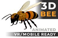 Animated Bee - VR ready