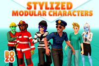 BoZo: Stylized Modular Characters - Professions Pack