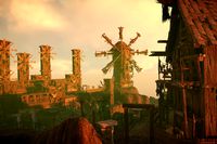 Dark Fantasy Forsaken Village